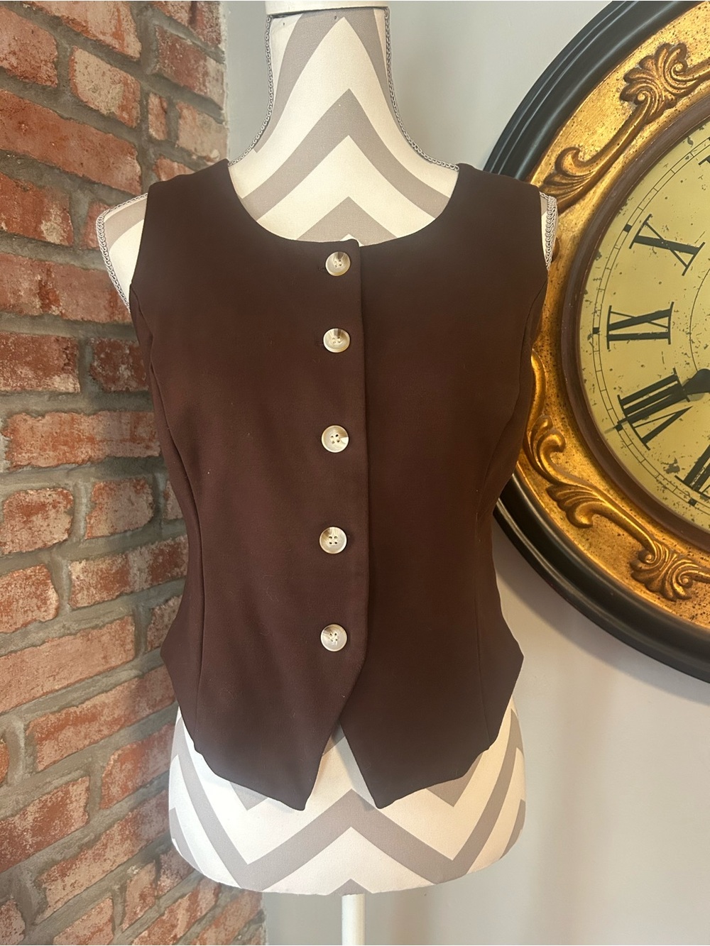 Milk & Honey • Button-Up Vest